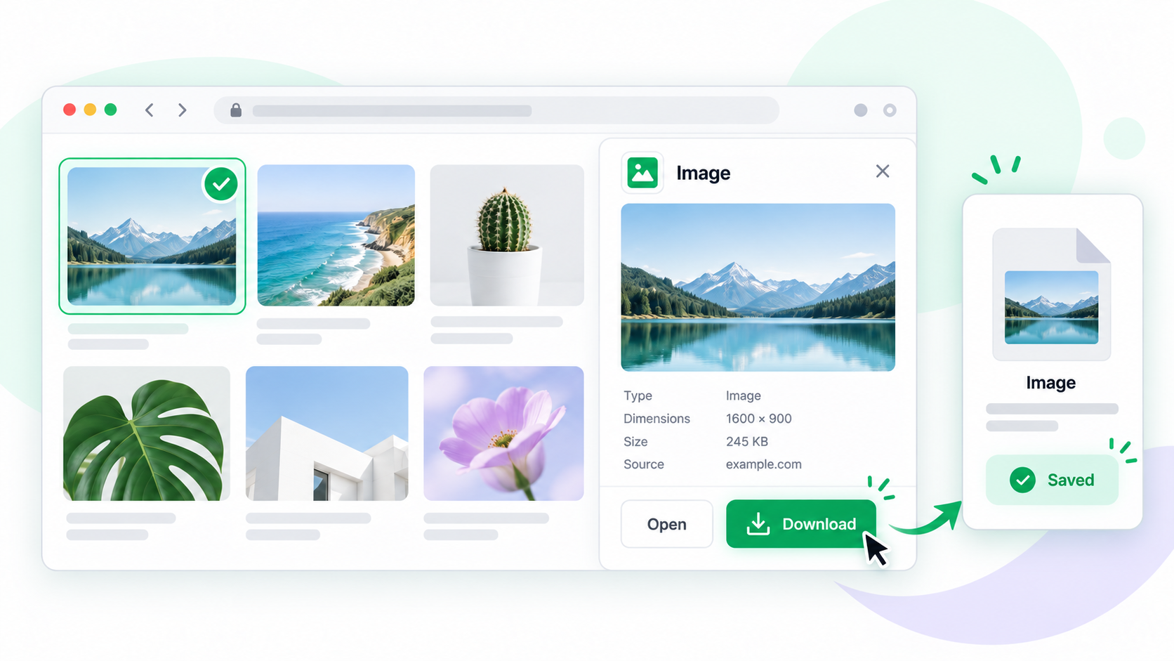 如何下载网页中的图片?